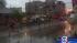 Marathon runners persevere through rain, cold ::