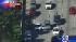 Chase suspect takes out police cruiser door ::