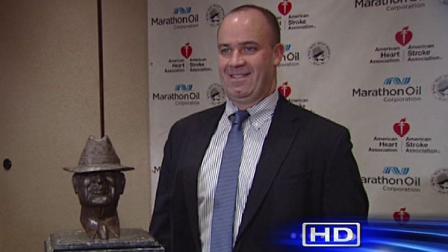 Bill OBrien won the 2012 Paul Bear Bryant College Coach of the Year Award on Thursday night, beating out five other finalists.