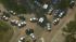 Images from the scene of a shooting on the...