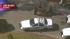 Images from the scene of a shooting on the...