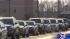 Worried parents waited in lines at locked... ::