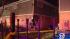 A sports car slams into an apartment complex on...