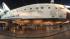 Images of the space shuttle Discovery at its new...
