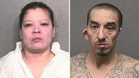 Neva Jane Gonzales (left) and Samuel Joseph Alvarado