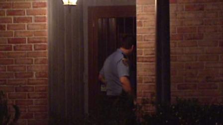 Four masked men held up a couple in their driveway in northwest Houston overnight.