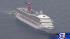 A tugboat behind the disabled Carnival Triumph...