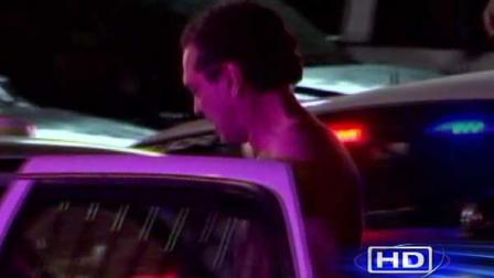 This man was taken into custody after allegedly trying to run over Houston police officers with a vehicle
