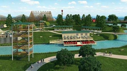 Grand Texas will be a 70 acre park at Highways 242 and 59 north of New Caney.