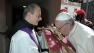In this photo provided by the Vatican paper LOsservatore Romano, PopeFrancis kisses a crucifix, at the Vatican Sunday, March 17, 2013. (AP Photo/LOsservatore Romano)