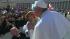 Pope Francis kisses crying baby ::
