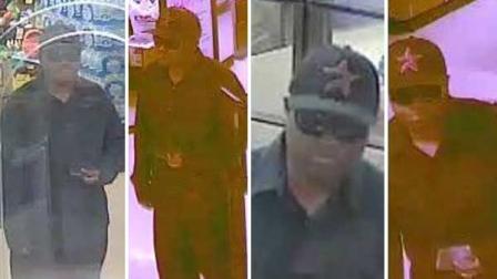 The FBI says this cross-dressing woman tried robbing a bank in west Houston Tuesday afternoon, and now they need help trying to identify her.