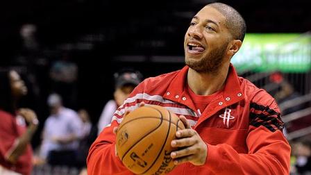 Houston Rockets Royce White before a preseason NBA basketball game against the New Orleans Hornets Friday, Oct. 12, 2012, in Houston. (AP Photo/Pat Sullivan)