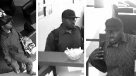 Detectives needs help identifying a man who pulled out a threatening note from his backpack and handed it to a teller during a bank robbery in Humble Saturday morning.