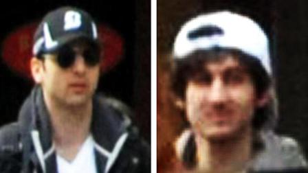 The FBI released photos and video of the two suspects in the Boston Marathon bombings