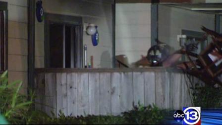 Firefighters say food that was left on the stove caught fire, damaging the kitchen.