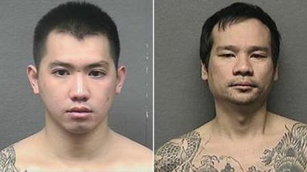 Two suspects were arrested and charged with possession of marijuana 50-2,000 pounds. They are identified as Long Bui, 24, and James Dang, 41.