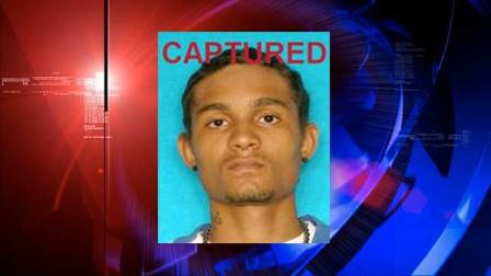 Nicholas Vonwayne Prejean, 24, was arrested without incident around 6:30pm at a home in Houston by DPS after authorities received a tip regarding this whereabouts.