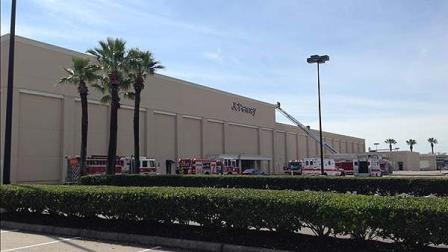 Houston Fire Department at JC Penneys in Meyerland Plaza