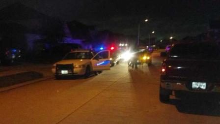 A child was seriously injured after getting struck by a car in north Harris County Wednesday evening.