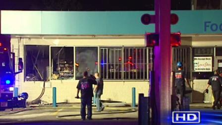 The fire was put out quickly but the store still suffered water and smoke damage.