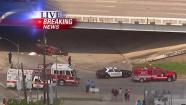 SkyEye 13 HD was over the scene of the crash aftermath.