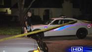 A homeowner grabbed a pistol and opened fire on a man, who he said broke into in his northwest Harris County home last night.