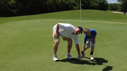 Richmond residents Lonnie Whitener, 57, and his son, 13-year-old Zach Whitener both made a hole-in-one on Fathers Day.