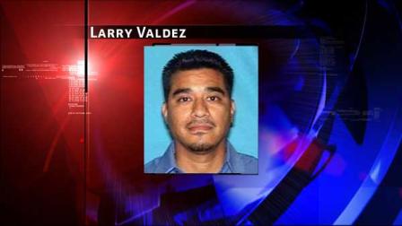 Larry Valdez is 5 feet, 9 inches tall and weighs approximately 185 pounds. His tattoos include heart/ribbon/arrow on the left side of his chest.