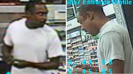 The suspect is described as a black male between the ages of 35 and 40, standing 5 feet, 6 inches tall and weighing approximately 160 pounds.