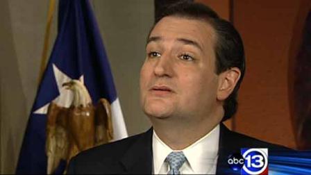 Sen. Ted Cruz told ABC News he is not seeking the White House in 2016