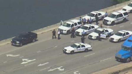 A man was taken into custody after leading Pasadena police on a car chase Thursday afternoon.