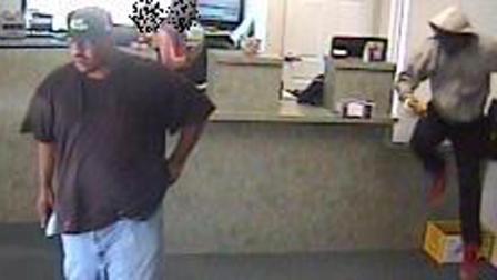 Bank robbery surveillance photos