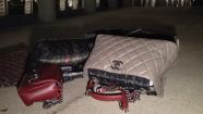 Authorities say all of the stolen merchandise from the Chanel store was recovered. 