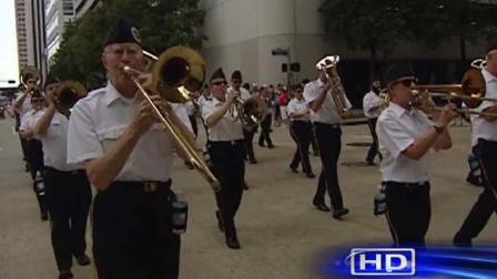 American Legion 95th Convention Parade in downtown Houston
