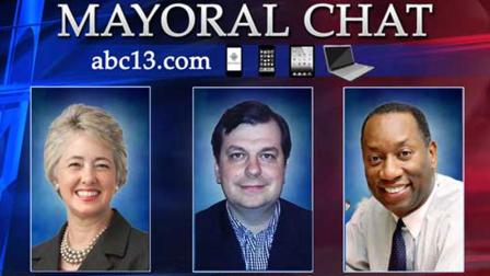 Houston Mayor Annise Parker and challengers Ben Hall and Eric Dick answered your questions in a live chat.