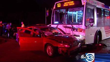 METRO bus accident