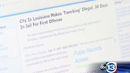 When a satirical website reported the small city of DeQuincy, La., had banned twerking, some local residents thought it might be true.