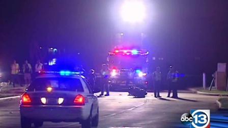 Motorcyclist injured