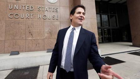 Dallas Mavericks NBA basketball team owner and business man Mark Cuban