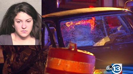 Brittini Kressin, 26, has been charged with intoxication manslaughter after a fatal wrong way wreck on the Katy Freeway