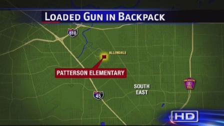Gun at HISD school