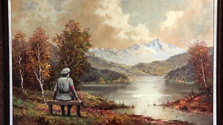 Banksy thrift store painting