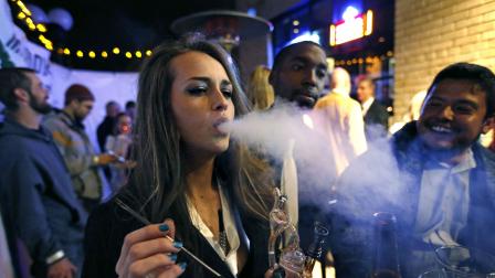 Pot smoking in Colorado
