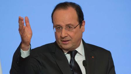 French President Francois Hollande