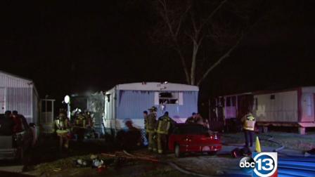 Deadly mobile home fire