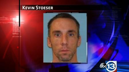 Kevin Stoeser, 41, escaped from federal supervision back in October.
