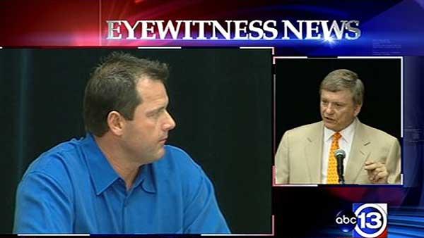 Roger Clemens and attorney Rusty Hardin held a press conference in the wake of steroid allegations.