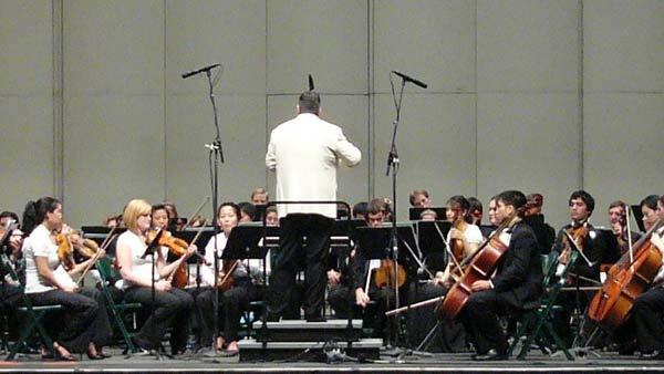 The Texas Music Festival features 100 musicians from the University of Houstons Moores School of Music summer orchestral training program.