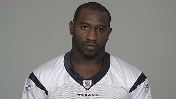 Jameel Cook, a running back with the Houston Texans, was arrested in Fort Bend County (AP Photo/Houston Texans, Handout)